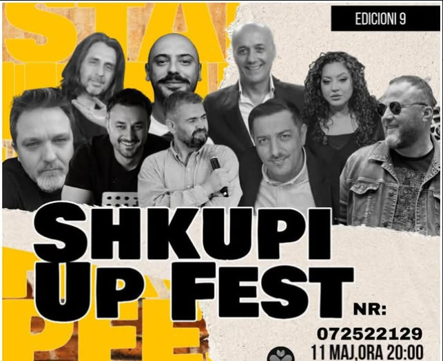 Shkupi bëhet qendra e humorit shqiptar: ‘Shkupi Up Fest’ bashkon artistët e stand-up comedy nga të gjitha trojet!